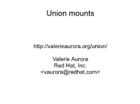Union Mounts