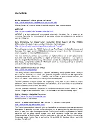 Useful Links