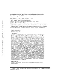 Arxiv:2105.01428V1 [Q-Bio.PE] 4 May 2021
