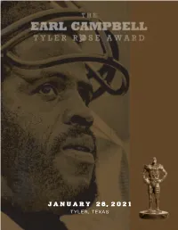 Earl Campbell Program 20