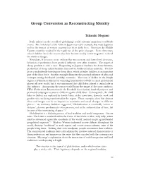 Group Conversion As Reconstructing Identity
