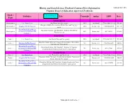 History and Social Science Textbook Contract Price Information Virginia