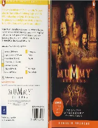 Level 2 – the Mummy Returns – Penguin Readers