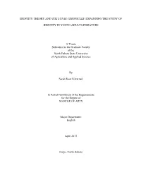 Identity Theory and the Lunar Chronicles: Expanding the Study Of