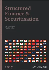 Structured Finance & Securitisation