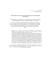 Usefulness of the 17-Plex Str Kit for Bosnian Mountain Horse Genotyping