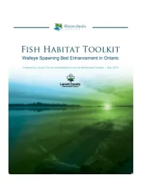 Walleye Spawning Bed Protocols