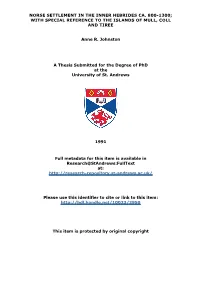 Anne R Johnston Phd Thesis