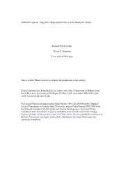 Dustbowl Legacies: Long Term Change and Resilience in the Shortgrass Steppe