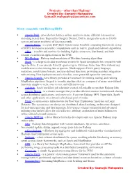 Projects – Other Than Hadoop! Created By:-Samarjit Mahapatra Samarjit.Mahapatra@Accenture.Com