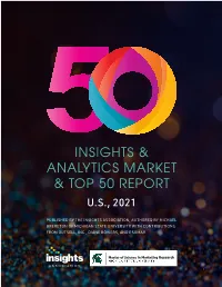 Insights & Analytics Market & Top 50 Report