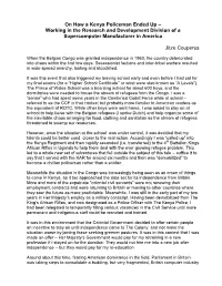 On How a Kenya Policeman Ended up – Working in the Research and Development Division of a Supercomputer Manufacturer in America