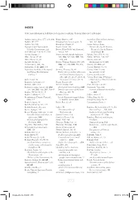 Calling-The-Shots-Index 2.Pdf (Pdf, 205.17