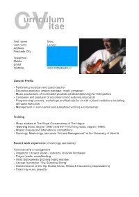 CV Marc Lezwijn EN
