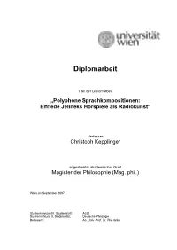 Diplomarbeit