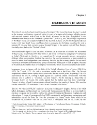 Insurgency in Assam
