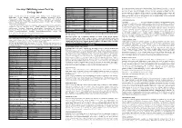 One Step Multi-Drug Screen Test Cup Package Insert