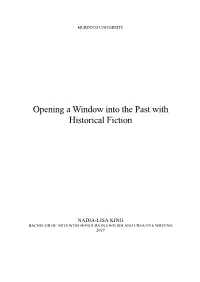 Opening a Window Into the Past with Historical Fiction