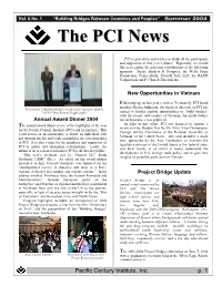 PCI Newsletter Summer