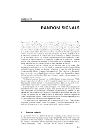 Random Signals