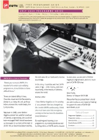 Table of Contents Angelica Started Her Satellite Broadcast [Now] Denied Us.” Programme Highlights