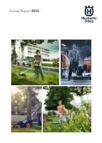 Annual Report 2014 Contents