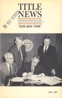 "OUR 60Th YEAR"