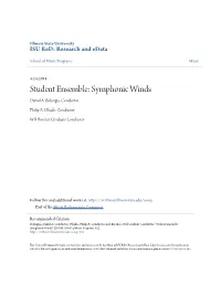 Symphonic Winds Daniel A
