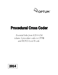 Procedural Cross Coder