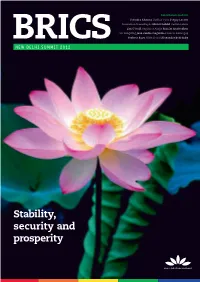 Stability, Security and Prosperity