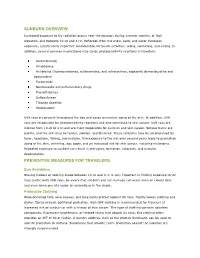 Sunburn Overview Preventive Measures for Travelers