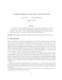 Drawing Outerplanar Graphs Using Three Edge Lengths