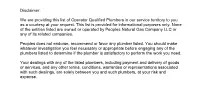 Operator Qualified Plumbers List Here