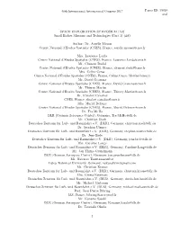 SPACE EXPLORATION SYMPOSIUM (A3) Small Bodies Missions and Technologies (Part 1) (4A)