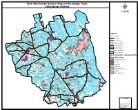 Tank Information System Map of Hosadurga Taluk, Chitradurga District
