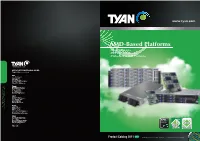 AMD-Based Platforms