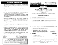Sermon Study Guide