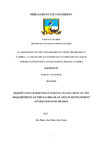 An Assessment of the Livelihoods of Ethnic Minorities In
