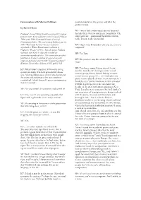 Conversation with Morton Feldman by Kevin Volans Feldmans's Second