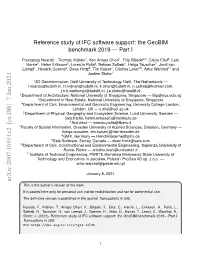 Reference Study of IFC Software Support: the Geobim Benchmark 2019 — Part I