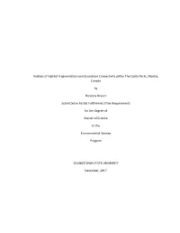 Analysis of Habitat Fragmentation and Ecosystem Connectivity Within the Castle Parks, Alberta, Canada by Breanna Beaver Submit