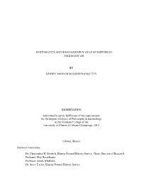 Systematics and Biogeography of Leafhoppers in Madagascar