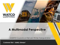 Watco Terminal & Port Services Presentation
