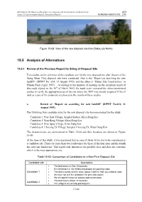 15.5 Analysis of Alternatives