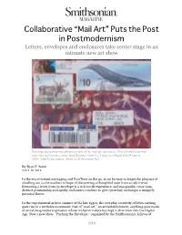 Collaborative “Mail Art” Puts the Post in Postmodernism Letters, Envelopes and Enclosures Take Center Stage in an Intimate New Art Show