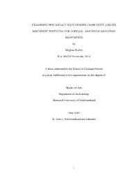Examining Precontact Inuit Gender Complexity and Its