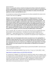 General Comments Abstract : Try to Group the Sentences Related to the Background and Those Related to the Methods to Ease the Reading