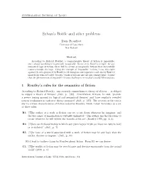 Sylvan's Bottle and Other Problems