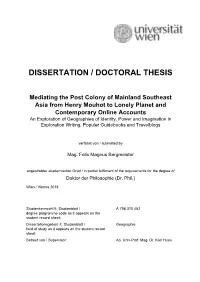 DISSERTATION / DOCTORAL THESIS Mediating The