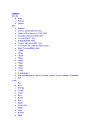 Greeks/Romans/Celts)